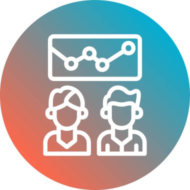 İnsan simgesinin vektör illüstrasyonu