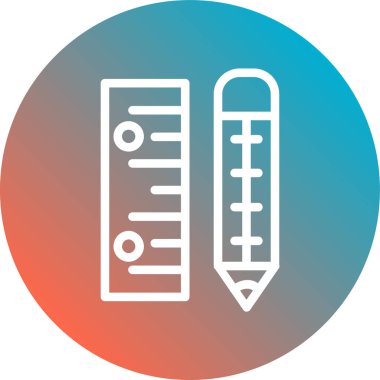 Modern simgenin vektör illüstrasyonu