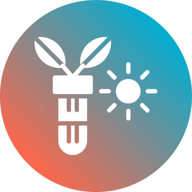 Modern simgenin vektör illüstrasyonu