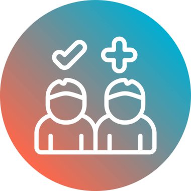 Tıbbi bir ikon. vektör illüstrasyonu