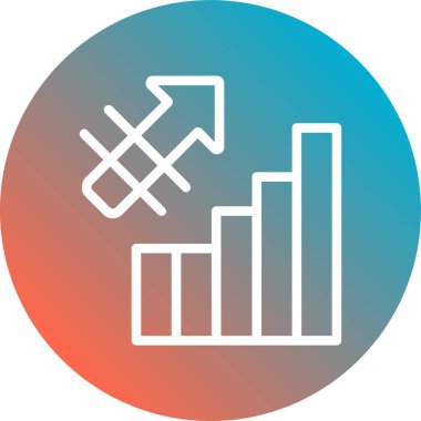 Bir bayrak simgesinin vektör illüstrasyonu