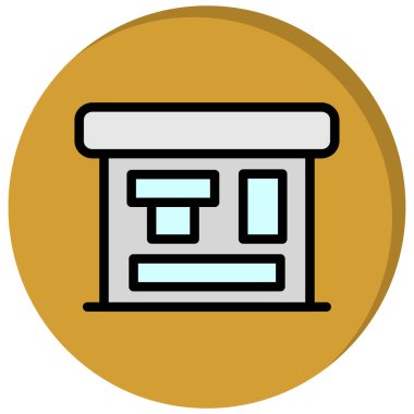 seo modern simgesinin vektör illüstrasyonu