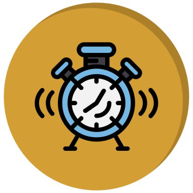 Alarm saat simgesi, özet biçimi