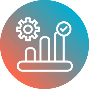 Simge vektör illüstrasyonu ayarlanıyor