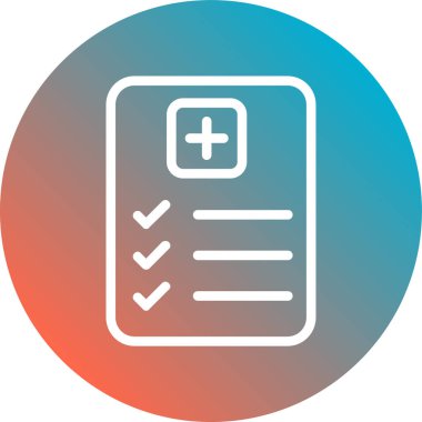 Tıbbi simgenin vektör illüstrasyonu