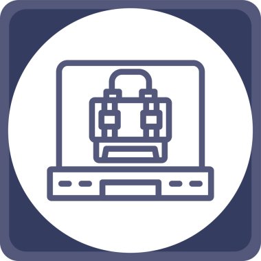 Modern b 'nin vektör illüstrasyonu eksik simgesi