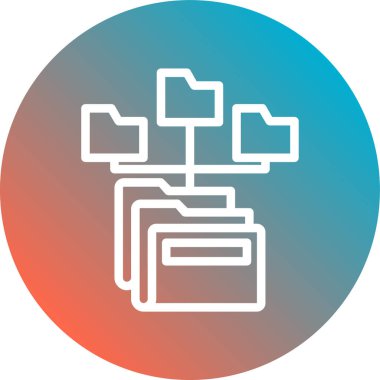 seo modern simgesinin vektör illüstrasyonu