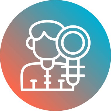 Seo simgesinin vektör illüstrasyonu