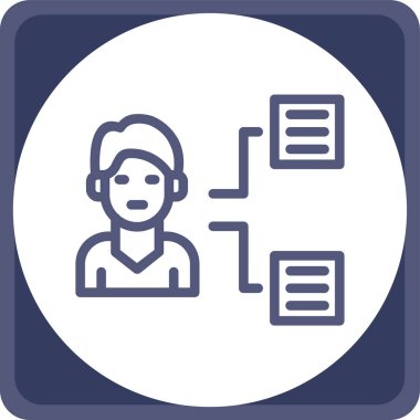 Web simgesi vektör illüstrasyonu