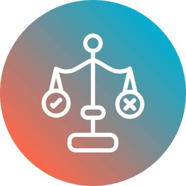 Hukukun vektör illüstrasyonu