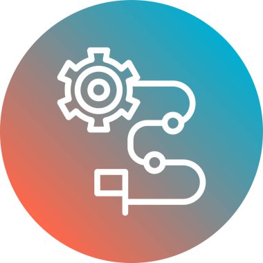 Vektör ayarı Simge illüstrasyonu