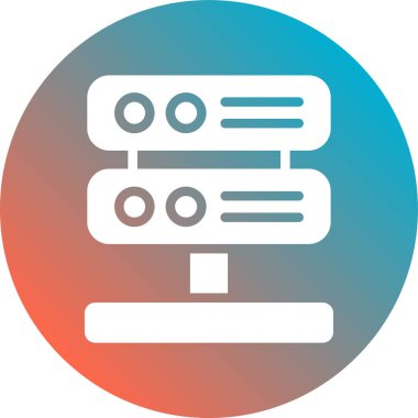 seo modern simgesinin vektör illüstrasyonu