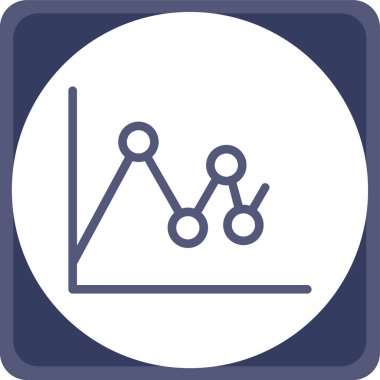 İş ve finans simgesinin vektör illüstrasyonu