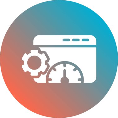 çamaşır makinesi vektör simgesi. düz resimleme izole edildi.