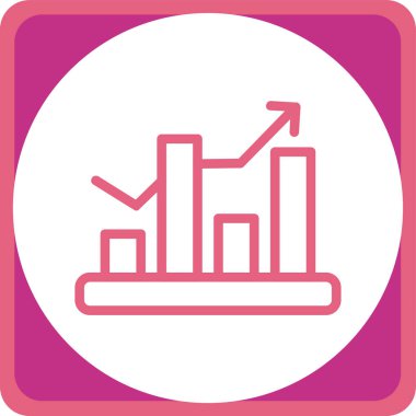 Grafik. Web simgesi basit illüstrasyon