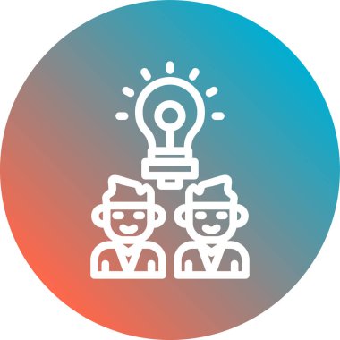 İnsan simgesinin vektör illüstrasyonu