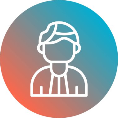 Modern simgenin vektör illüstrasyonu