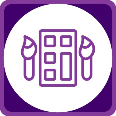 Benzersiz takvim vektör simgesi