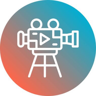 Modern simgenin vektör illüstrasyonu