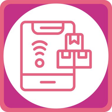 seo modern simgesinin vektör illüstrasyonu