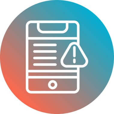 Belge simgesi soyut bir grupta izole edildi