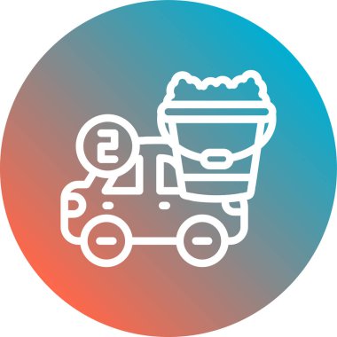 Gıda simgesinin vektör illüstrasyonu