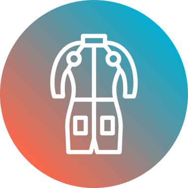 Tıbbi maskeli bir adamın vektör çizimi