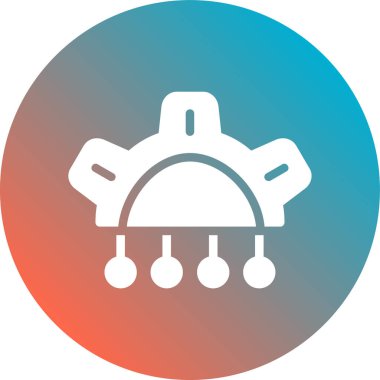 Vektör illüstrasyonu, simge ögesi arkaplanı