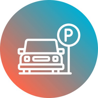 park düz renkli simge