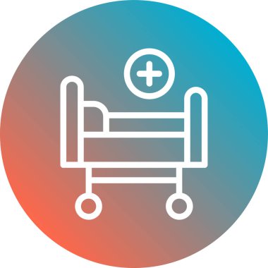 Hastane Simgesi Vektör İllüstrasyonu