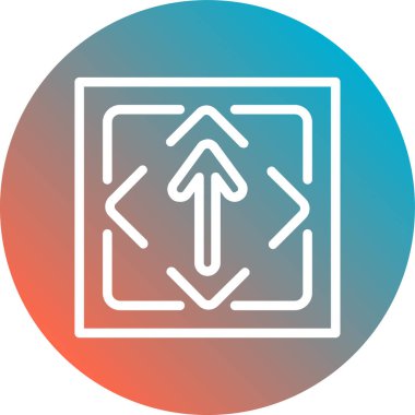 seo modern simgesinin vektör illüstrasyonu