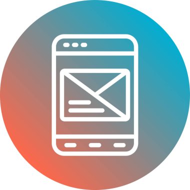 seo modern simgesinin vektör illüstrasyonu