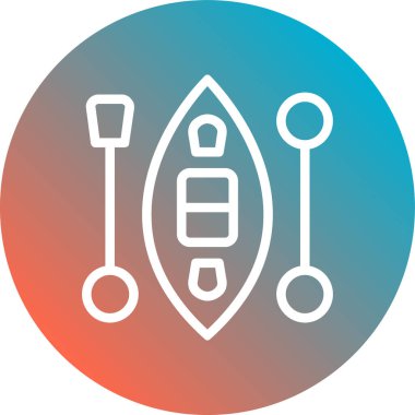 Modern simgenin vektör illüstrasyonu