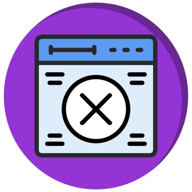 Web simgesi tasarımı. vektör illüstrasyonu