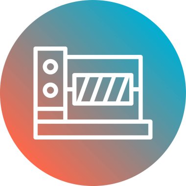 Modern b 'nin vektör illüstrasyonu eksik simgesi