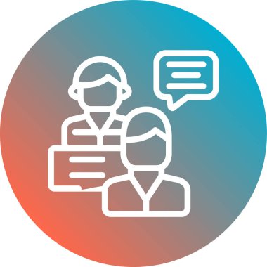 Müşteri servisi. Basit resimleme