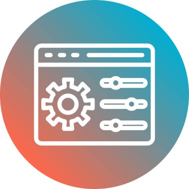 Vektör illüstrasyonu, seo modern tasarım.