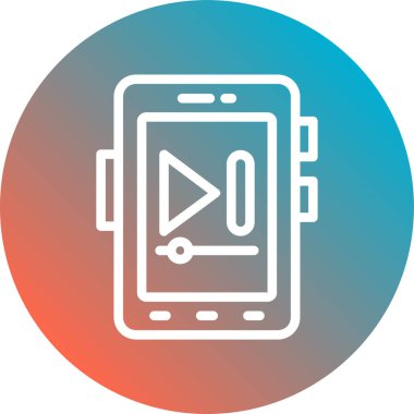 Vektör illüstrasyonu, simge ögesi arkaplanı