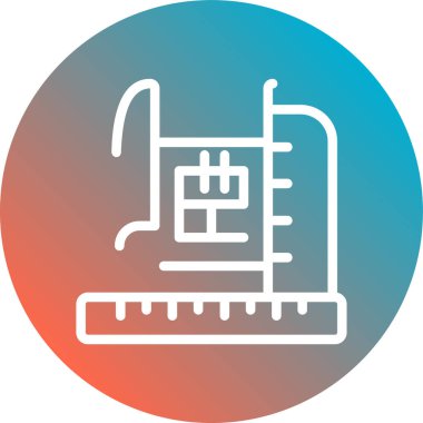 Klima simgesinin vektör illüstrasyonu