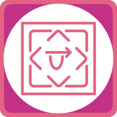 seo modern simgesinin vektör illüstrasyonu