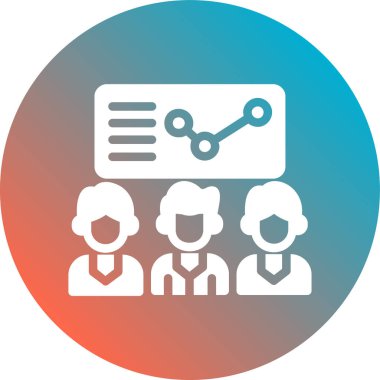 iş vektörü simgeleri modern illüstrasyon