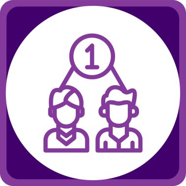 Takım elbiseli bir kadının vektör çizimi