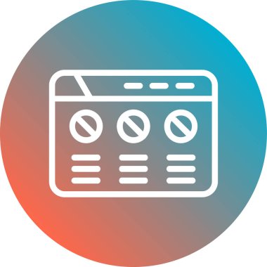 seo modern simgesinin vektör illüstrasyonu