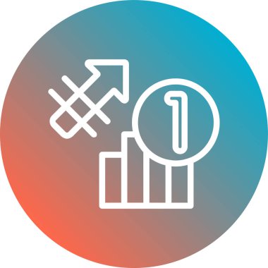 seo modern simgesinin vektör illüstrasyonu