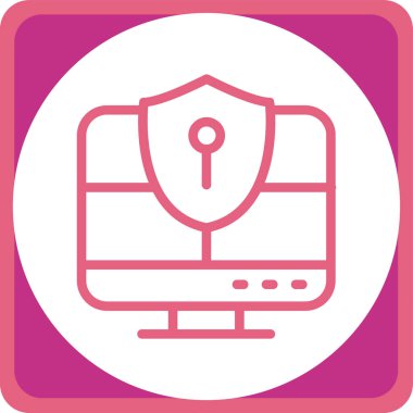 bilgisayar simgesi, vektör illüstrasyonu