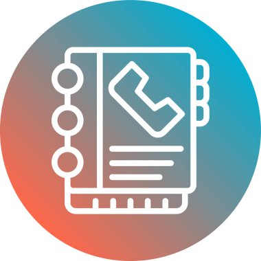 Belge. Web simgesi basit tasarım