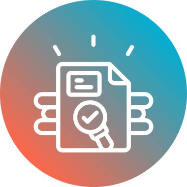 seo modern simgesinin vektör illüstrasyonu