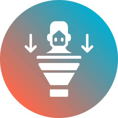 seo modern simgesinin vektör illüstrasyonu