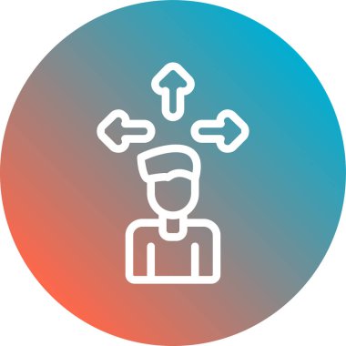 Seo simgesinin vektör illüstrasyonu