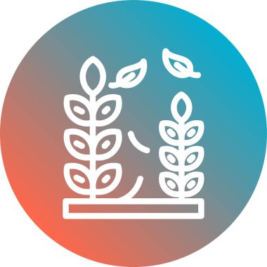 Bir ağacın vektör illüstrasyonu